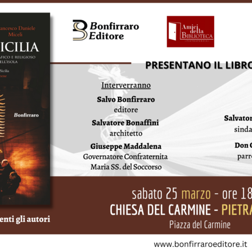 PIETRAPERZIA EVENTO – I più bei riti della Settimana Santa attraverso il libro La Pasqua in Sicilia – Bonfirraro Editore