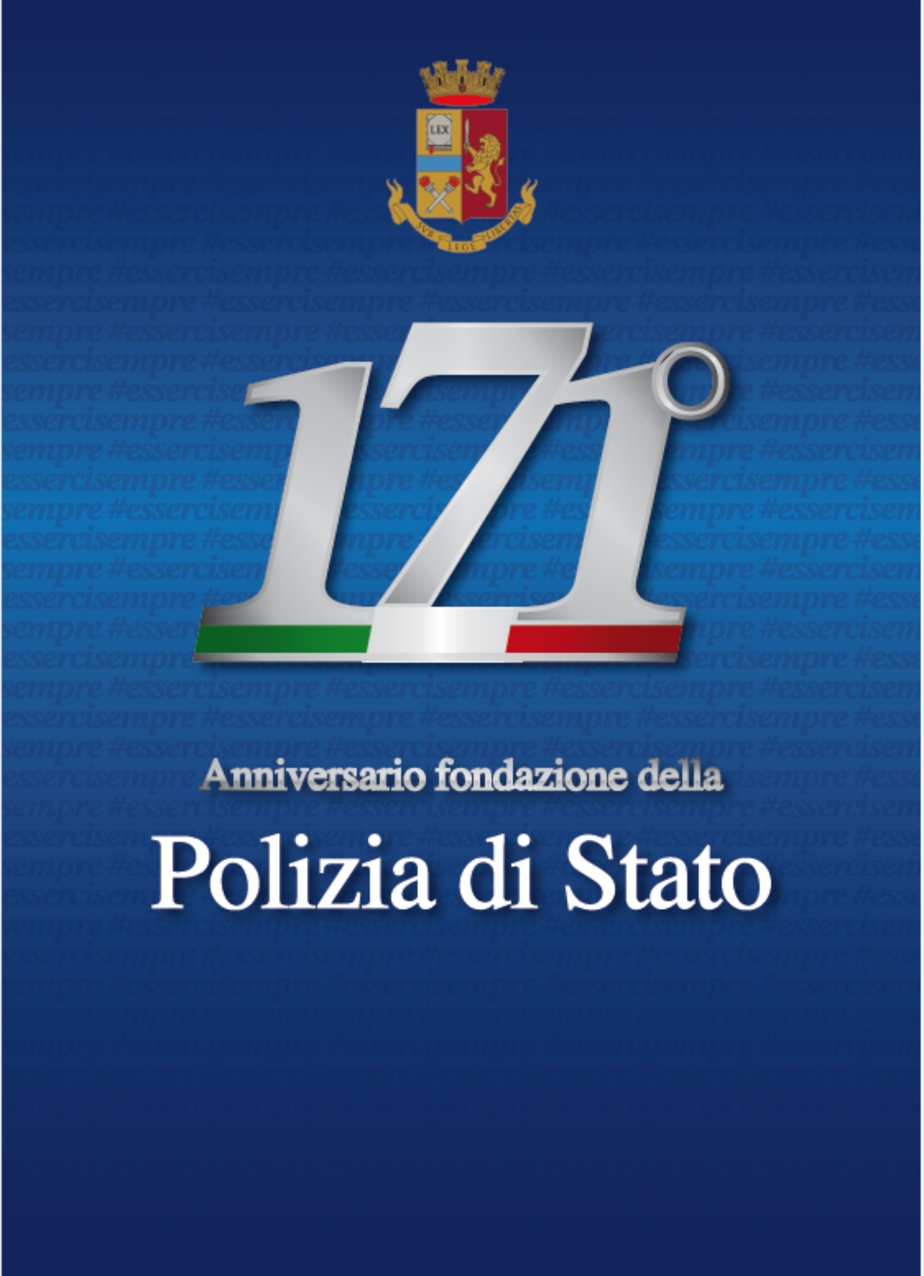 171° ANNIVERSARIO DELLA FONDAZIONE DELLA POLIZIA DI STATO
