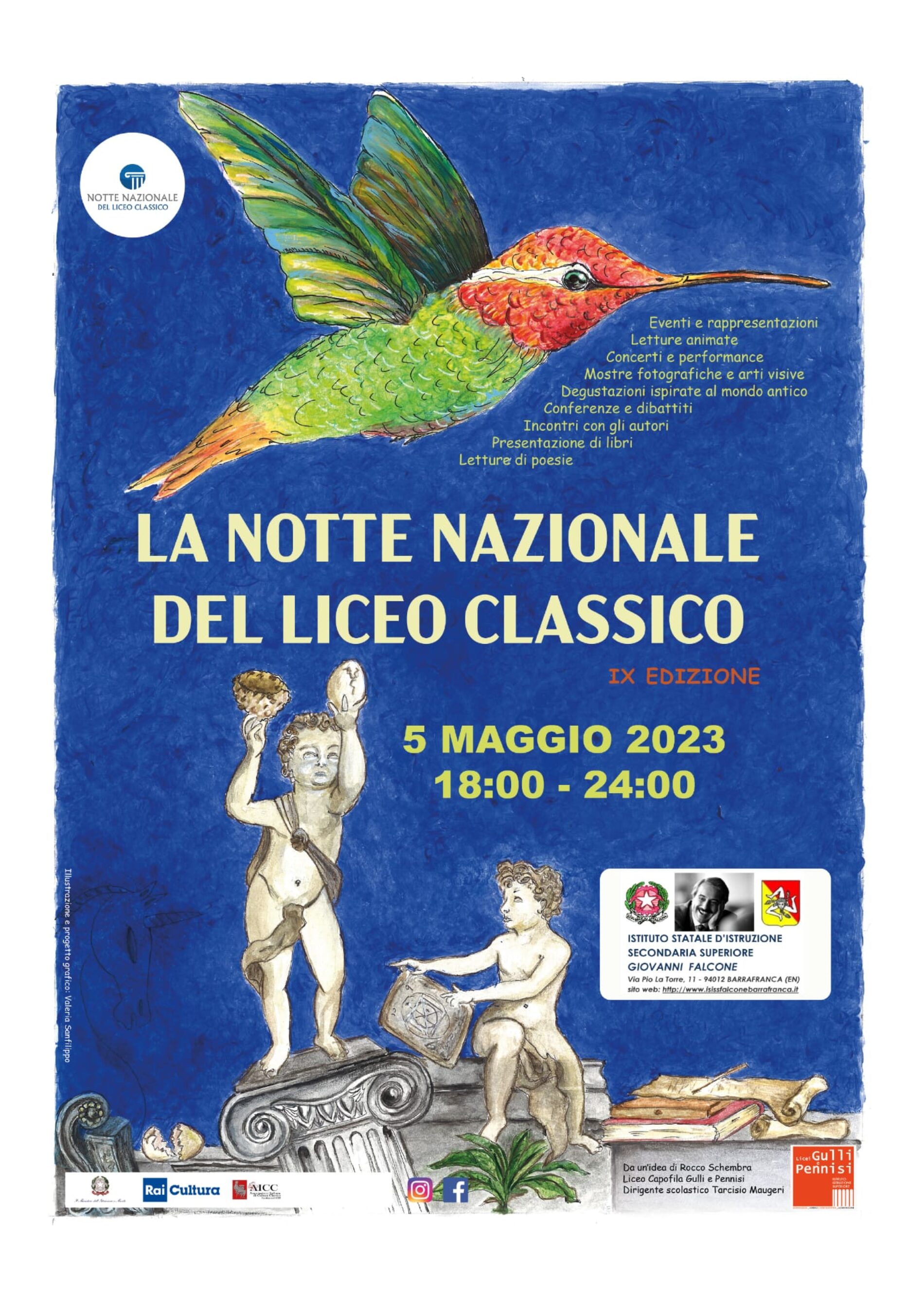 Notte nazionale del Liceo Classico IX ed. 5 maggio 2023