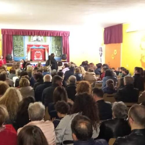 PIETRAPERZIA. Grande successo per lo spettacolo “Storia di Giovanni Falcone e Paolo Borsellino.