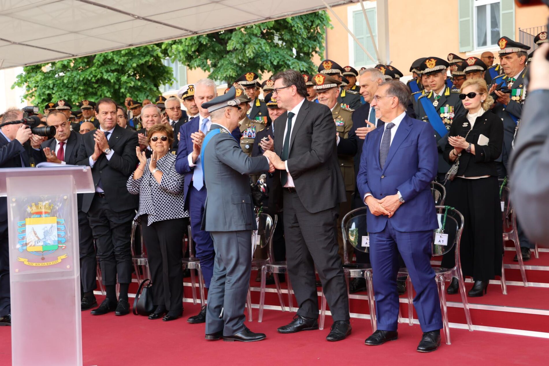 ROMA. Guardia Di Finanza. Cerimonia di commiato del Generale Corpo D’Armata Giuseppe Zafarana.