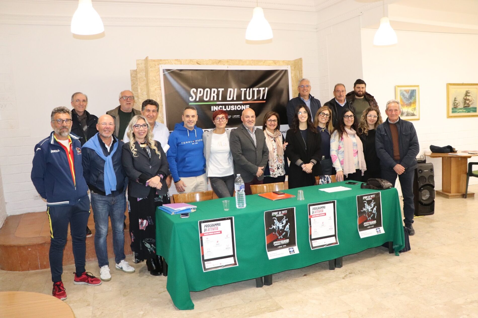 BARRAFRANCA. Presentato il progetto “Sport Senza Colori” nell’ambito del Progetto SPORT DI TUTTI- Inclusione finanziato da SPORT E SALUTE Spa
