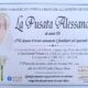 Annuncio servizi funerari agenzia G.B.G. sig. La Pusata Alessandro di anni 53