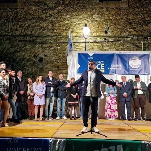 Barrafranca. Elezioni comunali 2023. Comizio finale “Legalità e speranza” sindaco Vincenzo Pace