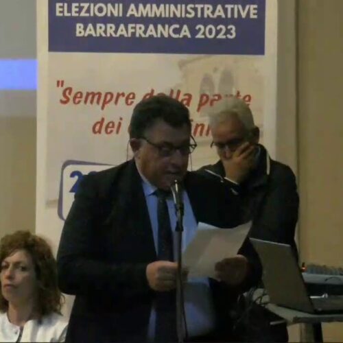 DIRETTA. Elezioni 2023. Ore 20 comizio della lista “Primavera barrese”, Giuseppe Lo Monaco Sindaco