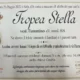 Annuncio servizi funerari agenzia G.B.B. signora Tropea Stella ved. Tummino, di anni 88