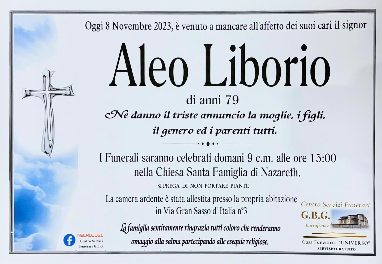 Aleo liborio anni 79