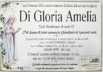 di gloria amelia ved. bonfirraro di anni 92