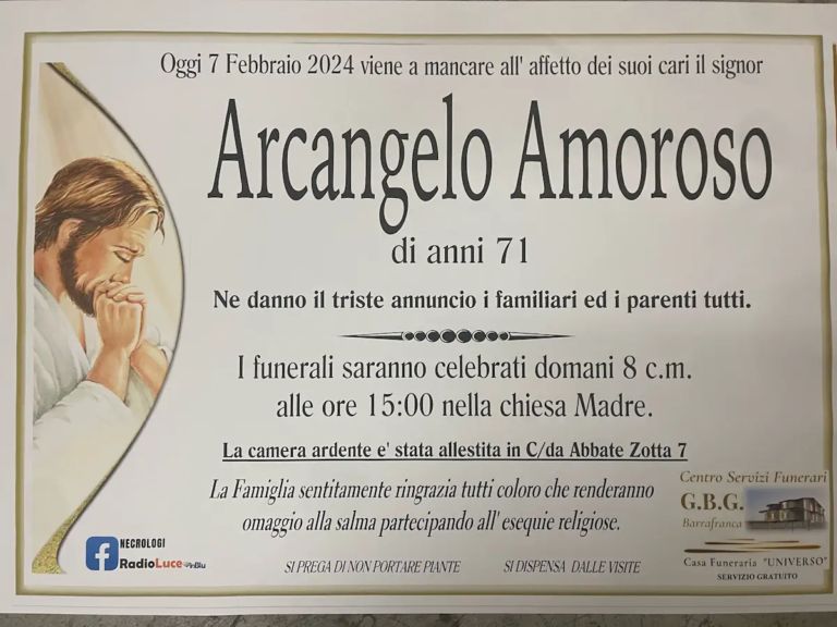arcangelo amoroso 71 anni