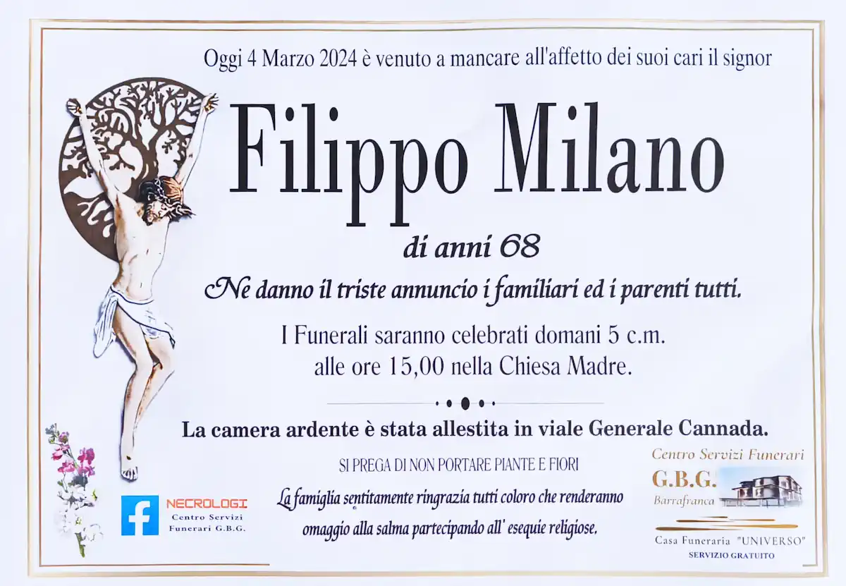 filippo milano 60