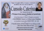 Cunsolo Caterina ved. nicoletti di anni 89