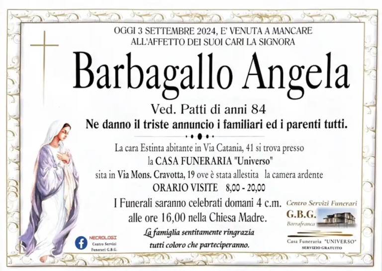 barbagallo angela 84