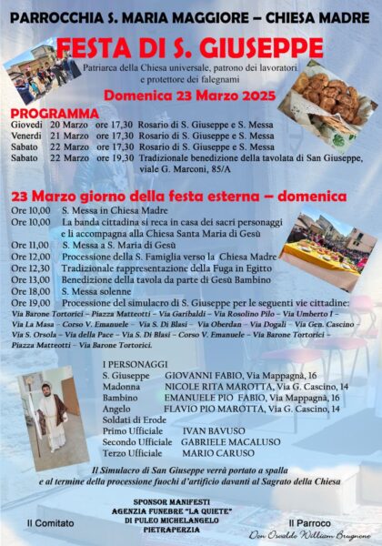 Locandina Festa S. Giuseppe 2025 a Pietraperzia 484281913_1586730212031243_7436072983395641210_n