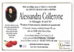 Sig.ra Alessandra Collerone in Salvaggio di anni 84