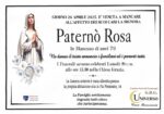 paternè rosa in mancuso di anni 79