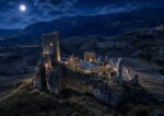 Castello di Cefalà Diana di notte
