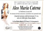 aleo maria catena in stelletta di anni 80