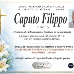caputo filippo di anni 85